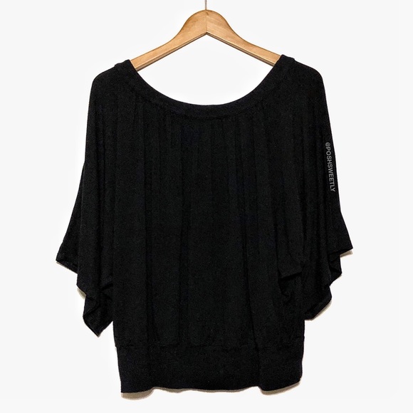 Michael Kors Black Draped Blouse - Picture 2 of 7